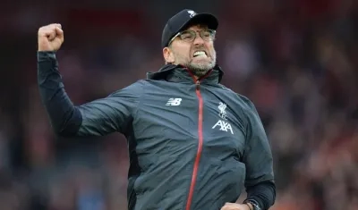 El técnico alemán Jürgen Klopp. 