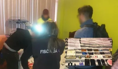 Allanamiento a la casa del exasambleísta Virgilio H: incautan dinero en efectivo, dispositivos electrónicos y otros elementos.