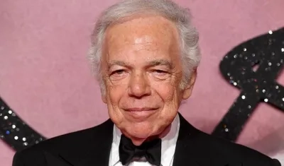 El diseñador estadounidense Ralph Lauren.