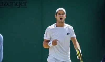 Nicolás Mejía, tenista colombiano cambiado a última hora del equipo para la Copa Davis.