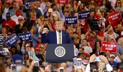 Donald Trump, Presidente de los Estados Unidos.