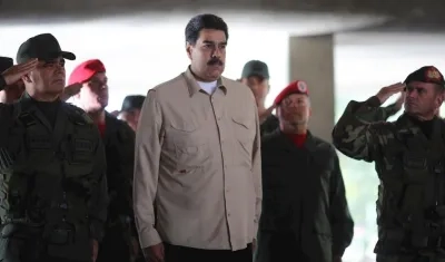 El Presidente de Venezuela, Nicolás Maduro.