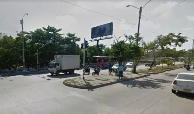 Calle 30 con carrera 2, lugar donde ocurrió el ataque sicarial.