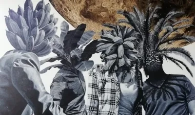 Obra de Limán Zúñiga, uno de los 17 expositores.