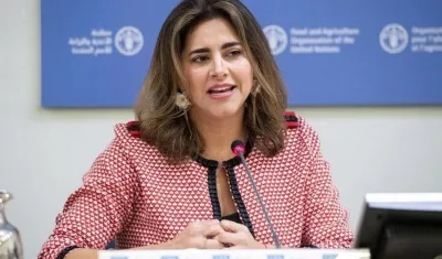 La primera dama de Colombia, María Juliana Ruiz.