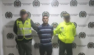 Enobis José Porras Marín, capturado.