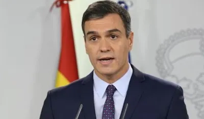 El socialista Pedro Sánchez, presidente del Gobierno español.