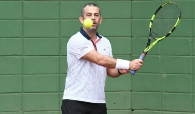 Ernesto García García, uno de los jugadores en competencia. 