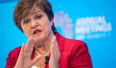 Kristalina Georgieva, directora gerente del Fondo Monetario Internacional (FMI).