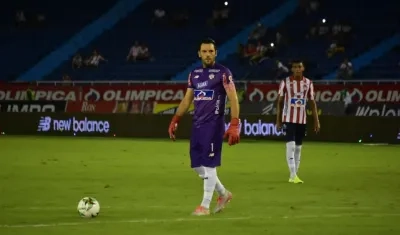 Sebastián Viera, capitán de Junior. 