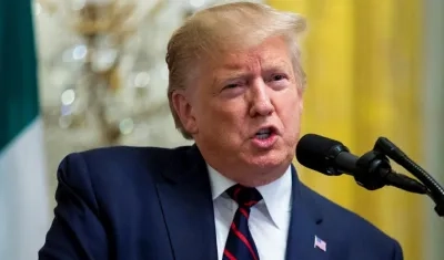 Donald Trump, Presidente de los Estados Unidos.