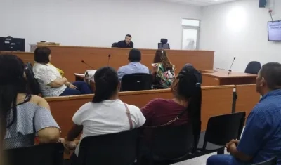 Imagen de la audiencia.