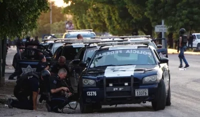 Imagen del enfrentamiento.