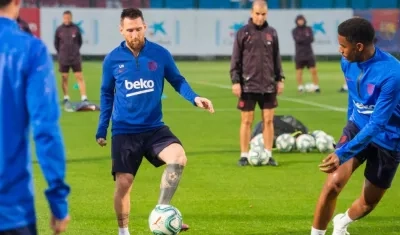 Lionel Messi, jugador argentino. 