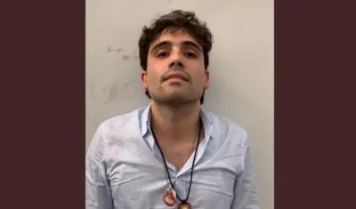 Ovidio Guzmán López, hijo de Joaquín 'El Chapo' Guzmán.