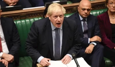 El primer ministro británico, Boris Johnson.
