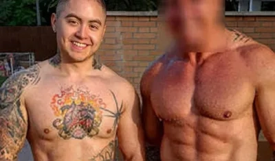 Leandro V.J. (izquierda).