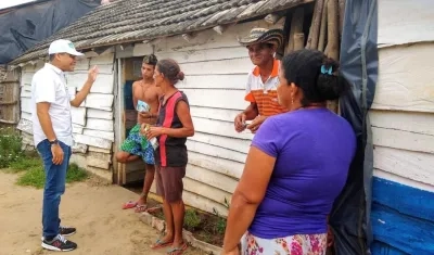 Dialogando con los ciudadanos en los municipios.