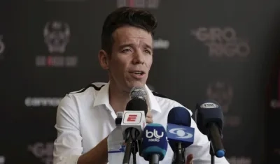 El colombiano Rigoberto Urán.