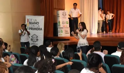 La primera dama del Distrito, Katia Nule.