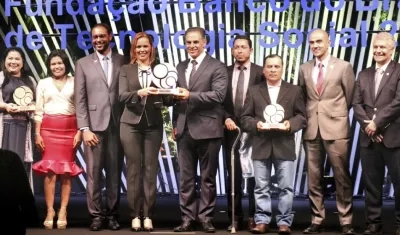 Momento de la premiación.