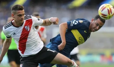 Rafael Santos Borré es uno de los delanteros estelares de River Plate.