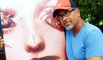 El artista barranquillero Luis Alberto Rincón.