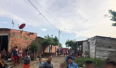 Cerca de este lugar residía Saith Alis Yance Zamur.