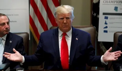 Donald Trump, Presidente de los Estados Unidos.