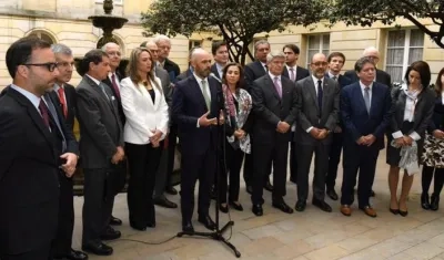 El Presidente del Consejo Gremial manifiestó la decisión unánime de respaldar al Gobierno Nacional en la Ley de Financiamiento.