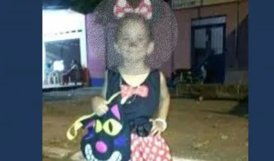 Sarita Salazar, niña fallecida por maltratos en el Tolima.
