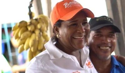 Beatriz Barraza, candidata a la Alcaldía de Soledad.