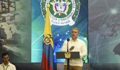 El Presidente de la República, Iván Duque.