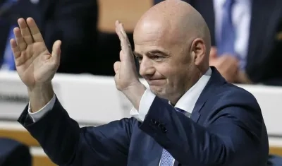 Gianni Infantino, presidente de la FIFA. 