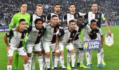 Escuadra de la Juventus. 