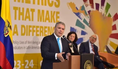 El Presidencia de la República, Iván Duque.