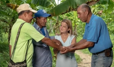 Elsa Noguera, candidata a la Gobernación del Atlántico.