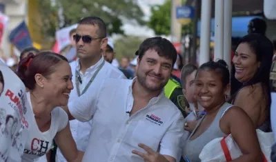 Jaime Pumarejo, candidato a la Alcaldía de Barranquilla.