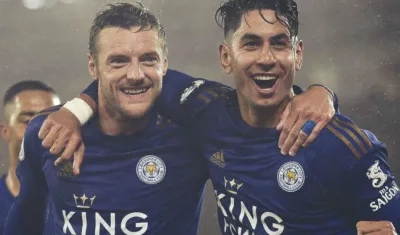 Jamie Vardy y Ayoze Pérez, anotaron en tres oportunidades. 