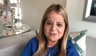 Elsa Noguera, candidata a la Gobernación del Atlántico.