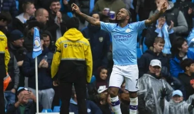 Raheem Sterling cerró con un gol una semana mágica. 