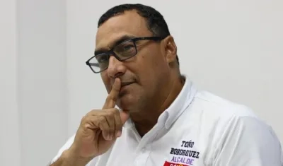 El aspirante Antonio Bohórquez.