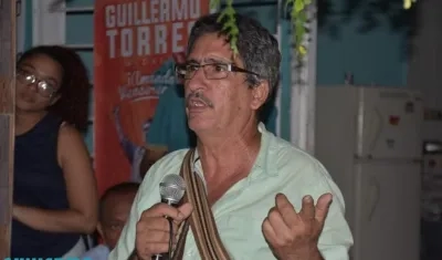 Guillermo Torres, conocido como 'el cantante de las FARC'.