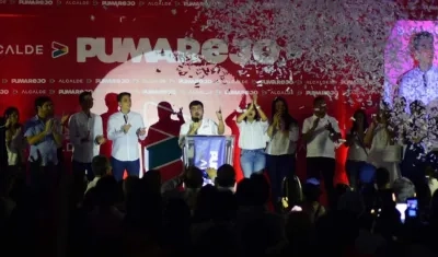 El Alcalde electo de Barranquilla, Jaime Pumarejo