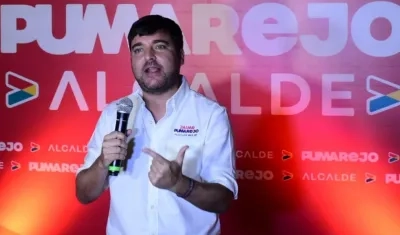 Jaime Pumarejo en su primera rueda de prensa