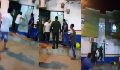 Sitio donde ocurrieron los hechos en Malambo.