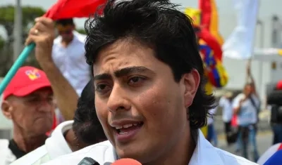 Nicolás Petro, candidato a la Gobernación del Atlántico. 