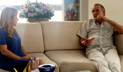 La Gobernadora electa, Elsa Noguera y el gobernador, Eduardo Verano De la Rosa