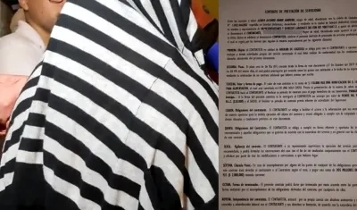 Los contratos firmados por campaña de Elaine Cabrera o “compra de voto maquillada”