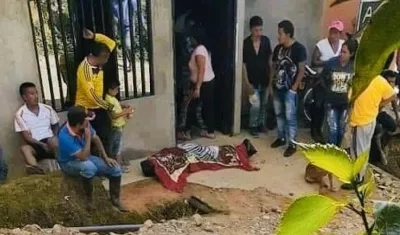 Lugar de los hechos.